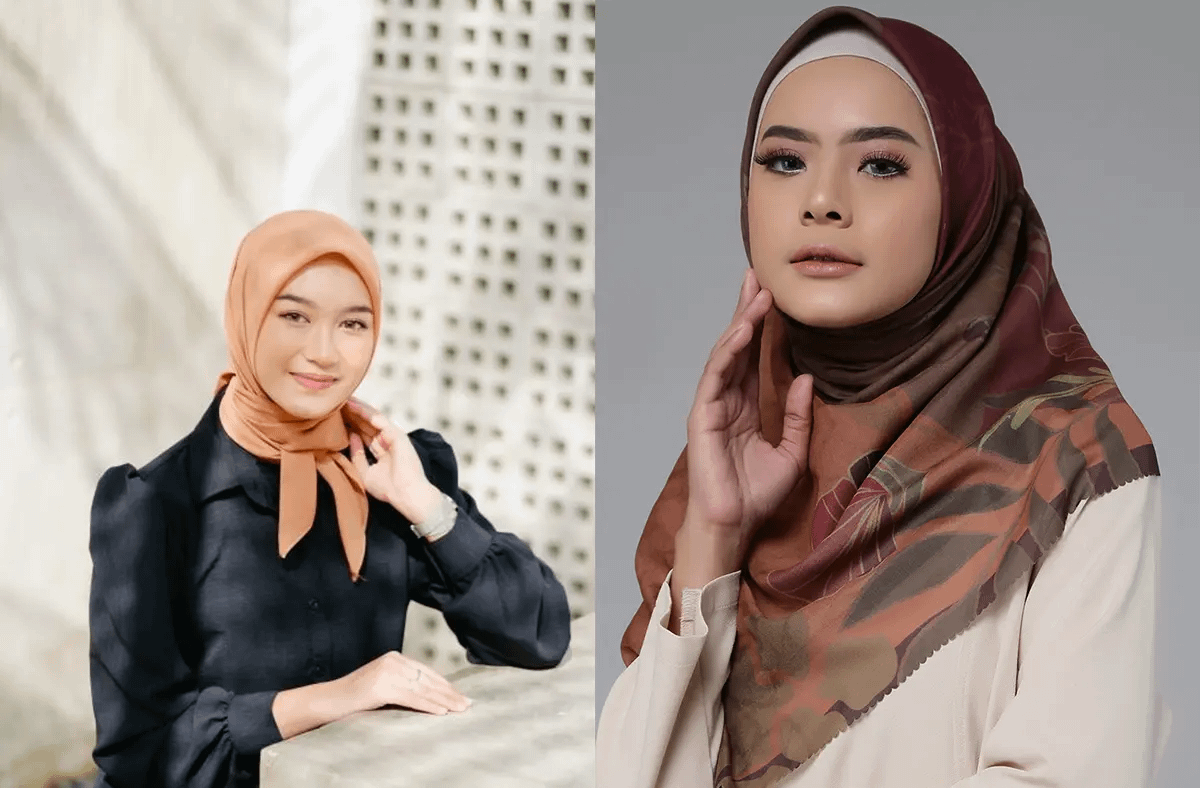model hijab segi 4